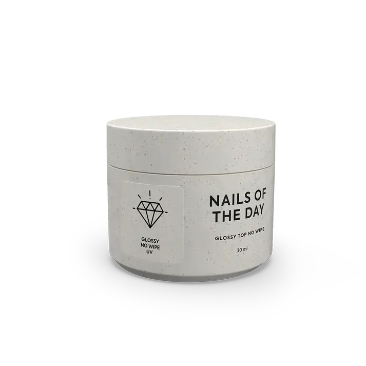 NAILSOFTHEDAY Glossy Top No Wipe(sin capa pegajosa y con filtros UV) 30ml
