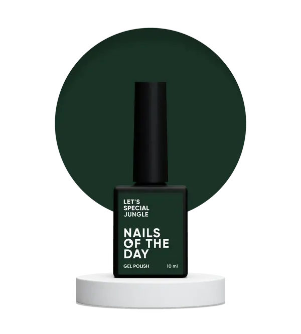NAILSOFTHEDAY Jungle Verde Oscuro 10 ml.