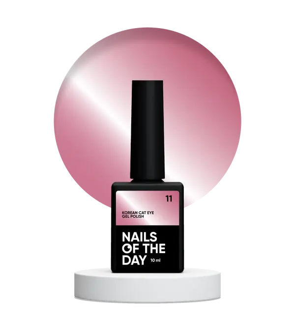 NAILSOFTHEDAY Korean cat eye 11 Efecto Ojo De Gato En Tono Rosa 10 ml