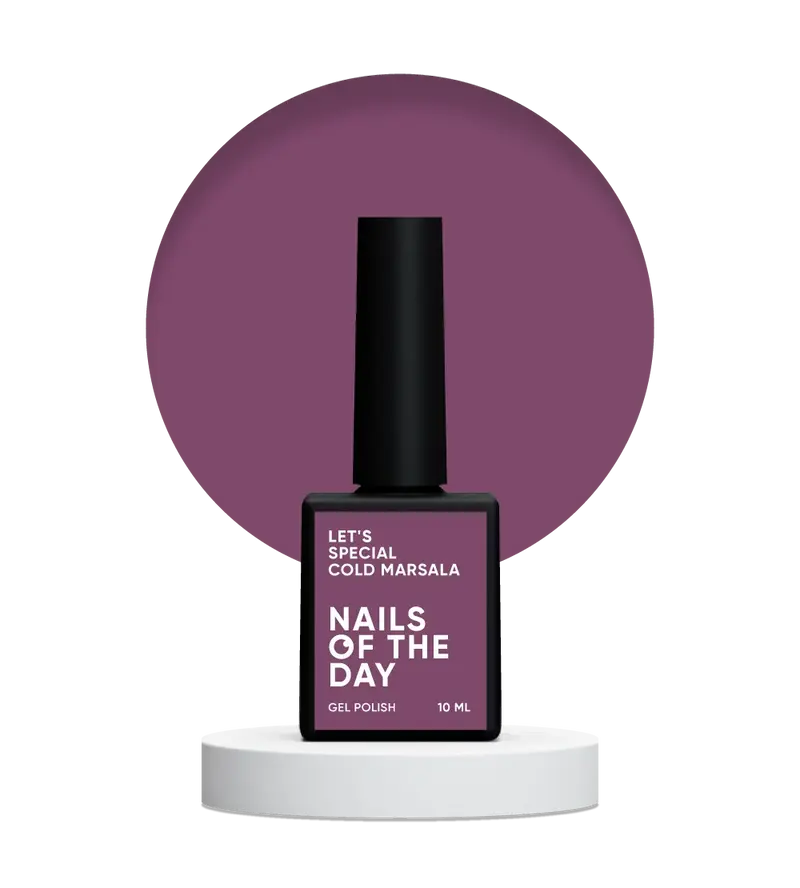 NAILSOFTHEDAY Let's Special Cold Marsala Burdeos 10 ml