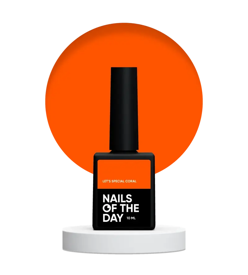 NAILSOFTHEDAY Let's Special Coral, 10 ml
