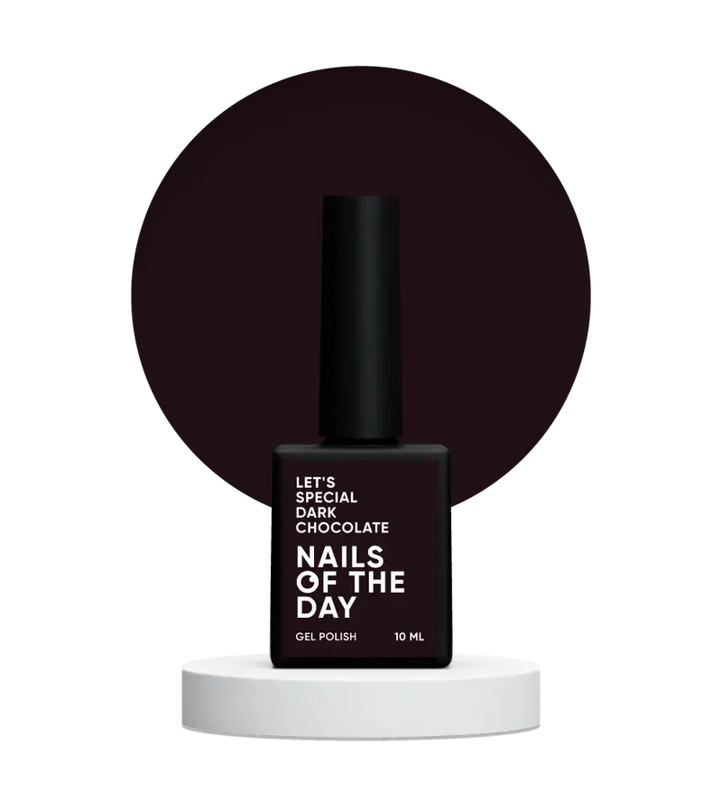 NAILSOFTHEDAY Let's Special Dark Chocolate-Oscuro 10 ml