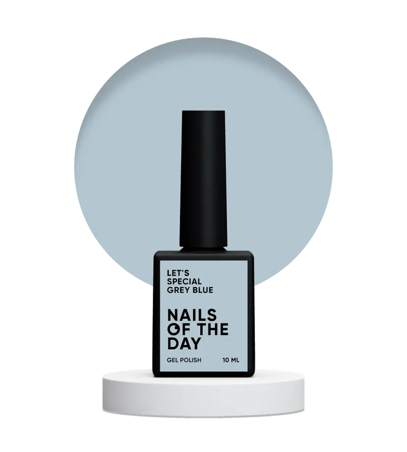 NAILSOFTHEDAY Let's Special Grey blue