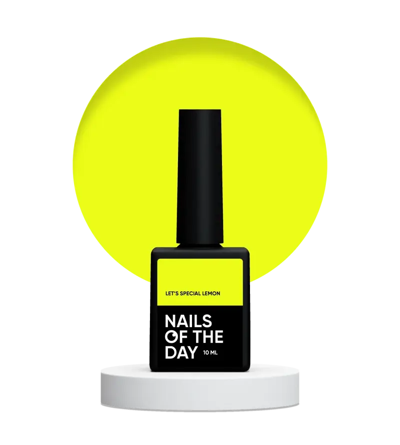NAILSOFTHEDAY Let's Special Lemon- Limón Neón 10 ml