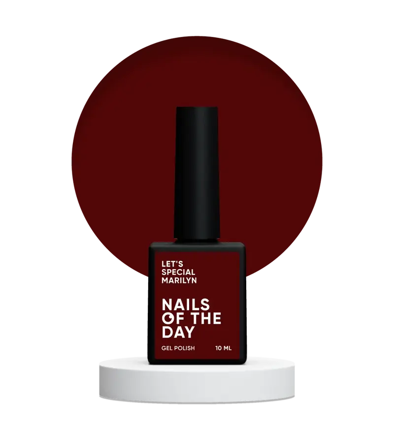 NAILSOFTHEDAY Let's Special Marilyn- Sangre 10 ml