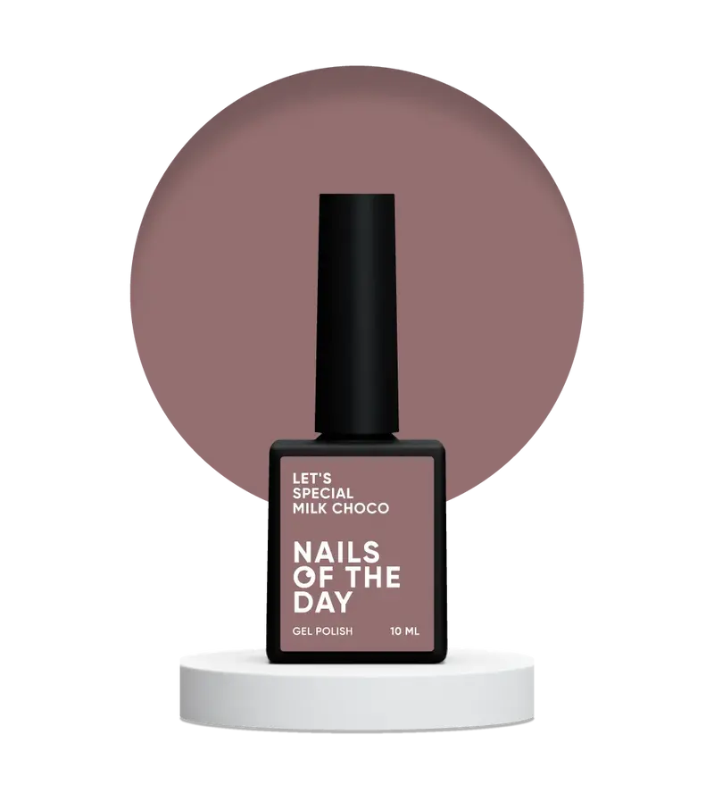 NAILSOFTHEDAY Let's Special Milk Choco- Chocolate 10 ml