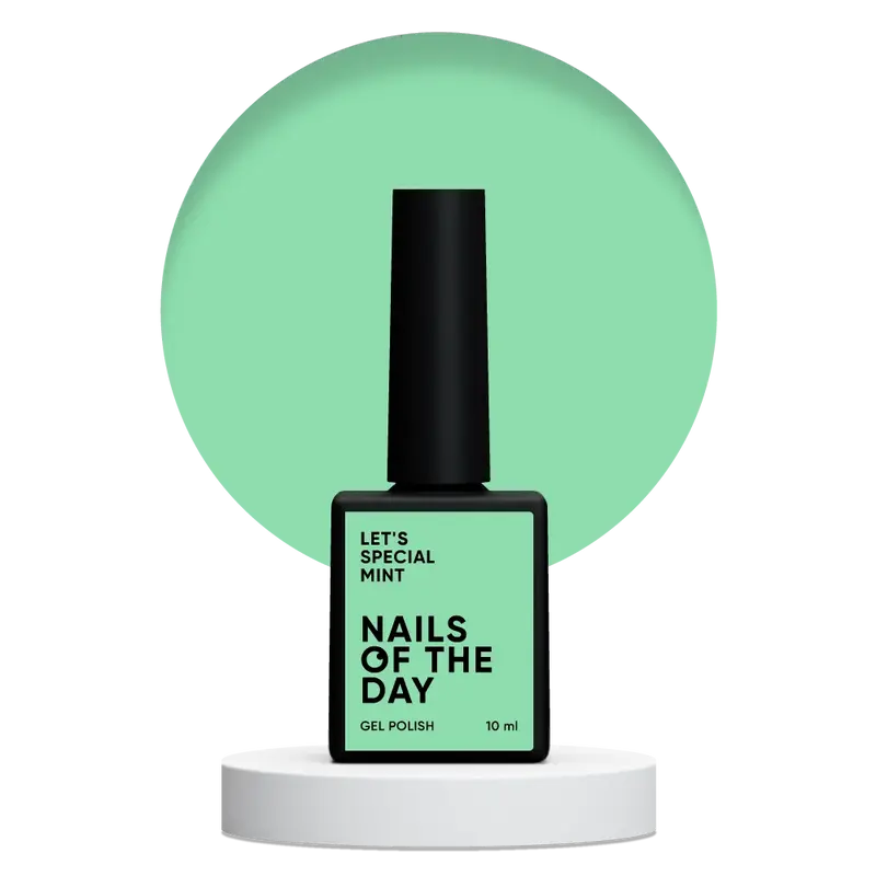 NAILSOFTHEDAY Let's Special Mint Color Menta 10 ml