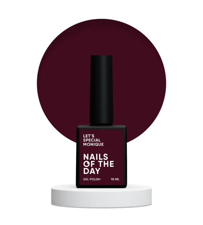 NAILSOFTHEDAY Let's Special Monique Ciruela Oscuro 10ml