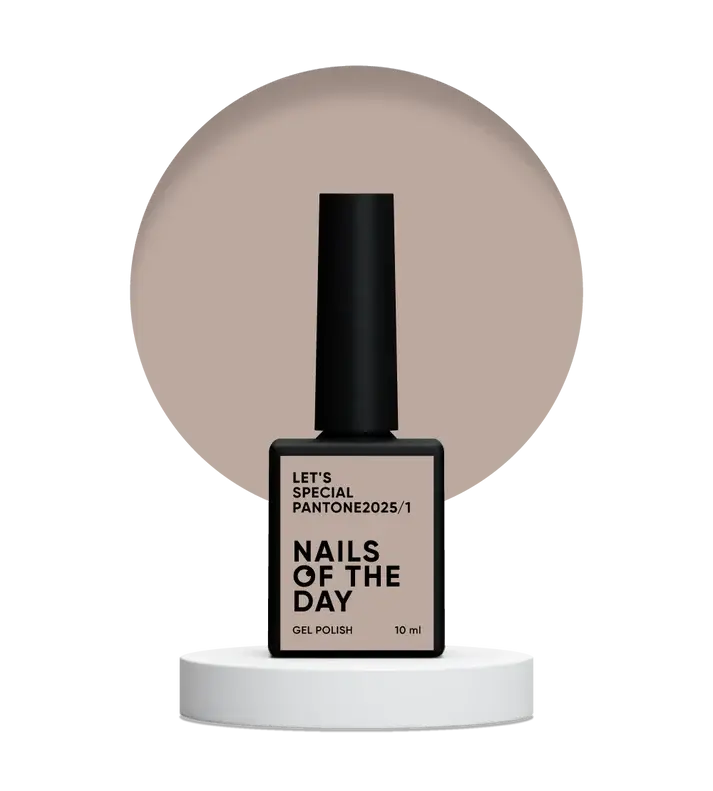 NAILSOFTHEDAY Let’s special Pantone2025/1-Beige 10 ml.