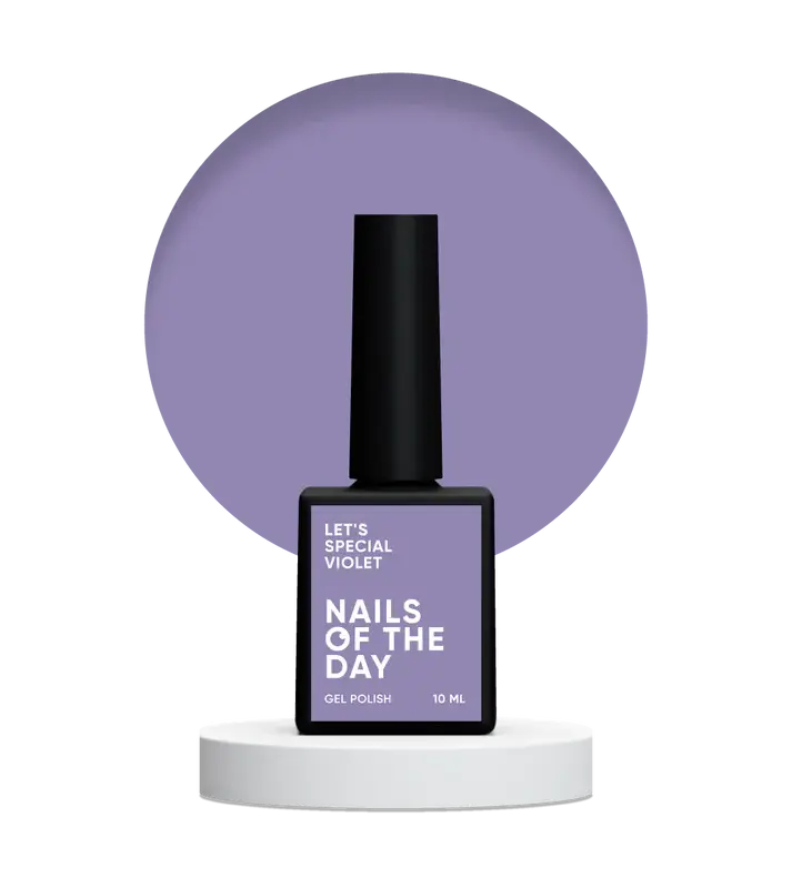 NAILSOFTHEDAY Let's Special Violet Color Lila 10 ml