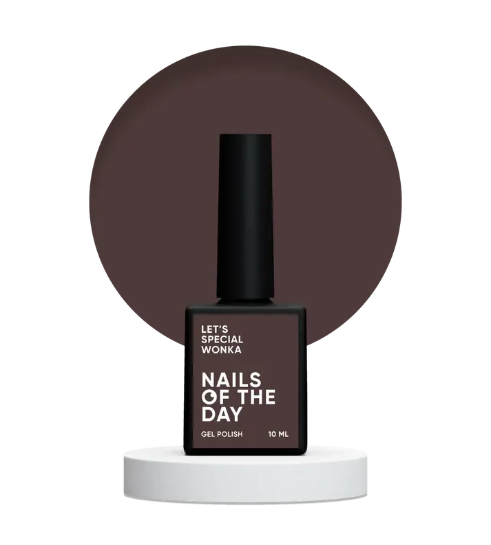 NAILSOFTHEDAY Let's Special Wonka Marrón Apagado 10ml