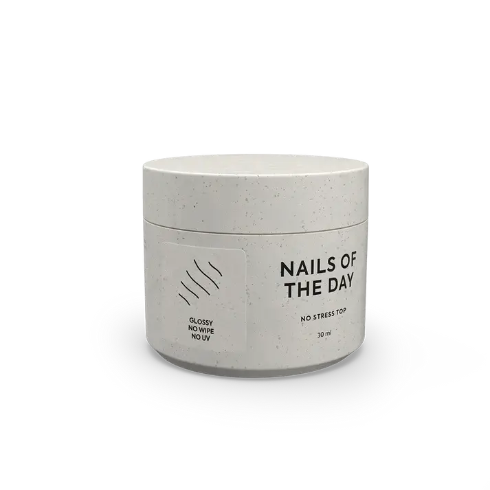 NAILSOFTHEDAY No Stress Top No Wipe(sin capa pegajosa y sin filtros UV) 30ml