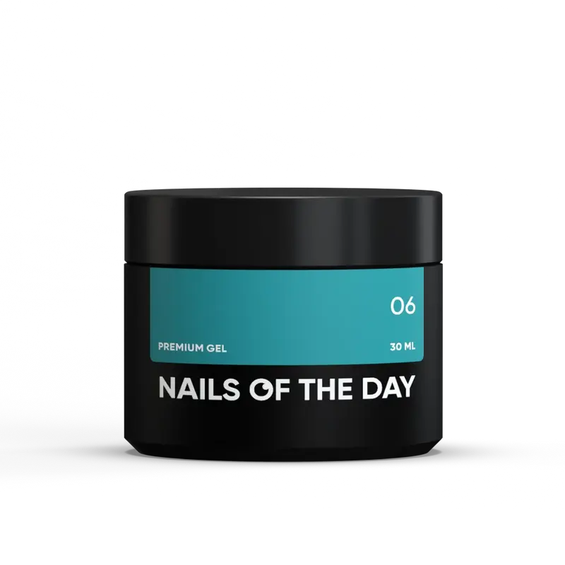 NAILSOFTHEDAY Premium gel 06 Turquesa 30 ml