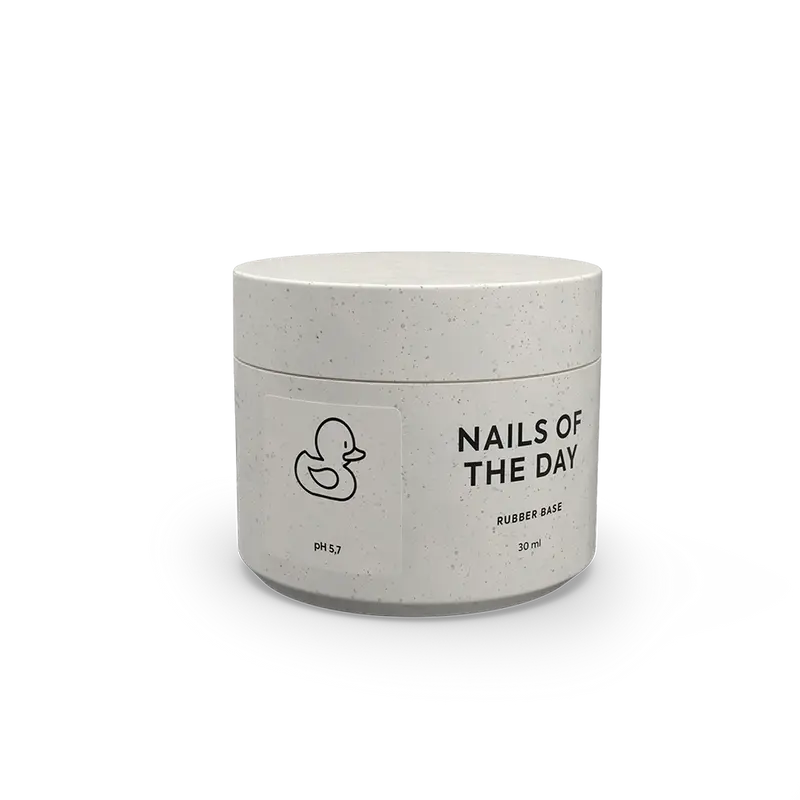 NAILSOFTHEDAY Rubber base – base de goma para uñas, 30 ml