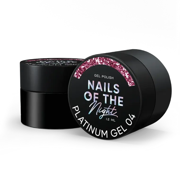 NAILSOFTHENIGHT Platinum Gel 04 – Rosa Metálico 12 ml