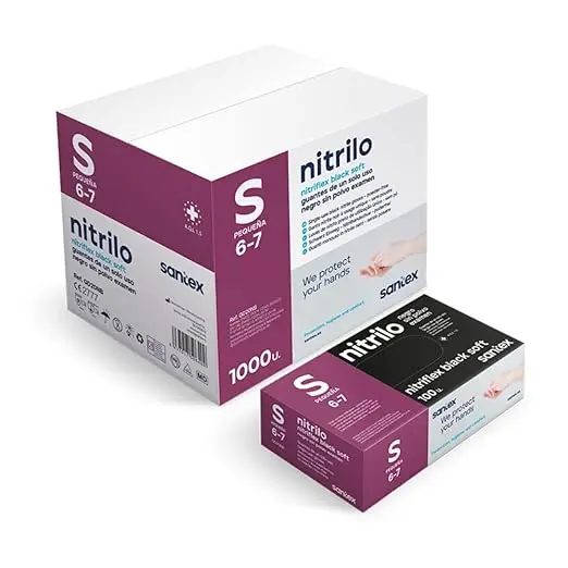 Pack 10 cajas 1000 uds guantes (Varias tallas y colores) - Santex