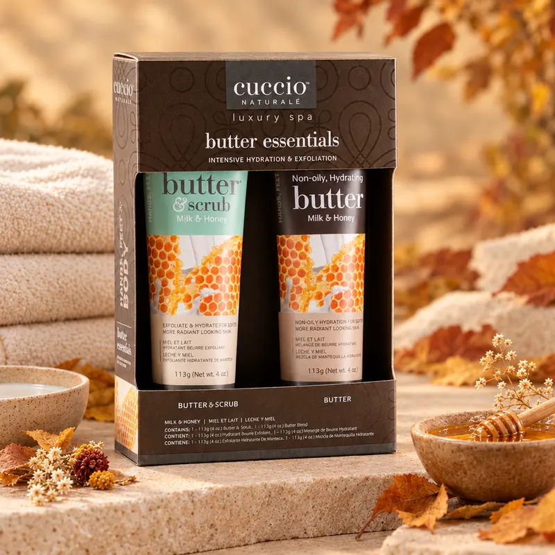 Pack Butter crema y exfoliante Leche y Miel Cuccio