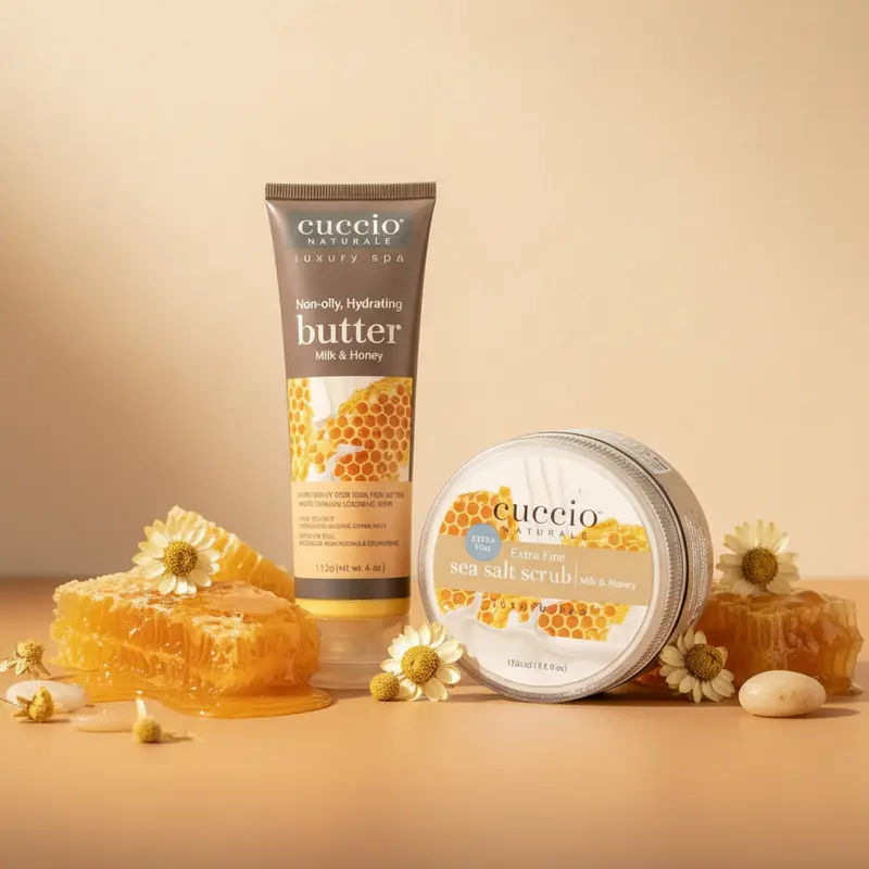 Pack exfoliante y crema butter Leche y Miel
