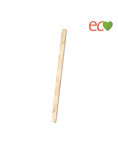 Paletina de madera para cera 11cm 1000uds