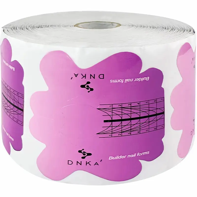 PAPER BUILDER NAIL FORMS "DNKa" SHORT 500 pcs