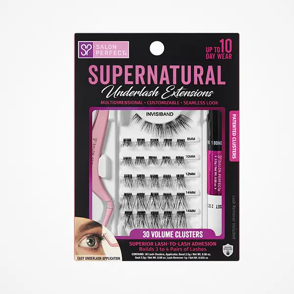 Pestañas postizas SUPERNATURAL base plana - Salon Perfect