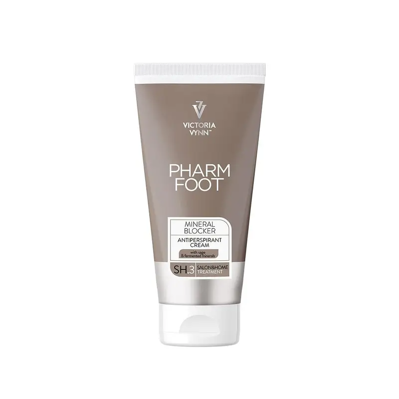 PHARM FOOT Anti-Sweat Foot Cream, MINERAL BLOCKER, 75 ml
