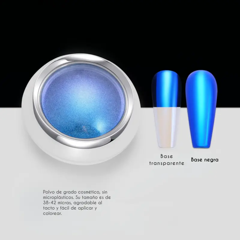 Pigmento Aurora Azul Eléctrico