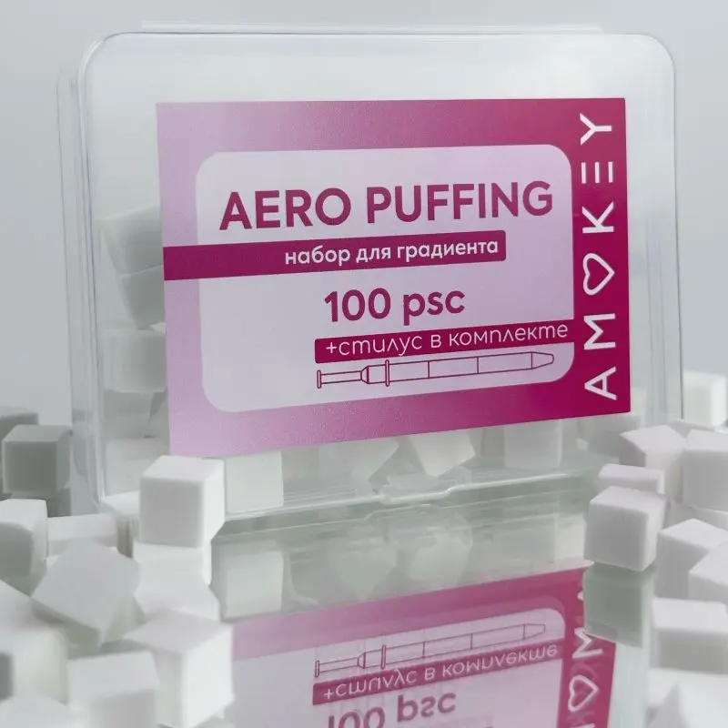 Pincel Aero Puffing DE LA RO · con esponjas