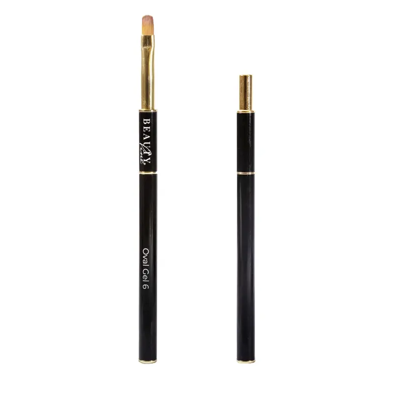 Pincel Beauty Line para Gel, Ovalado #6