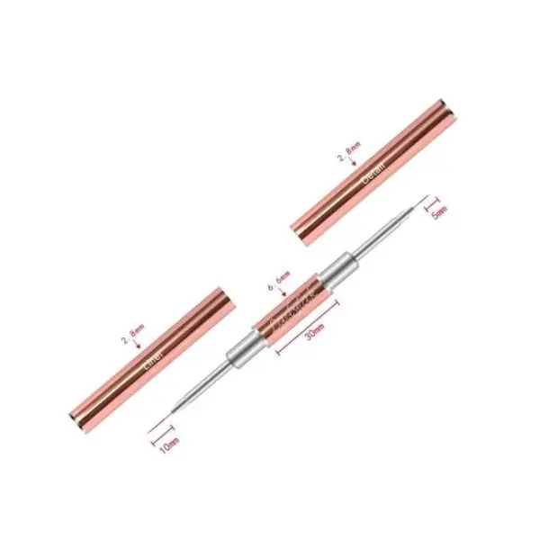 Pincel doble detail + liner - Lady Lack