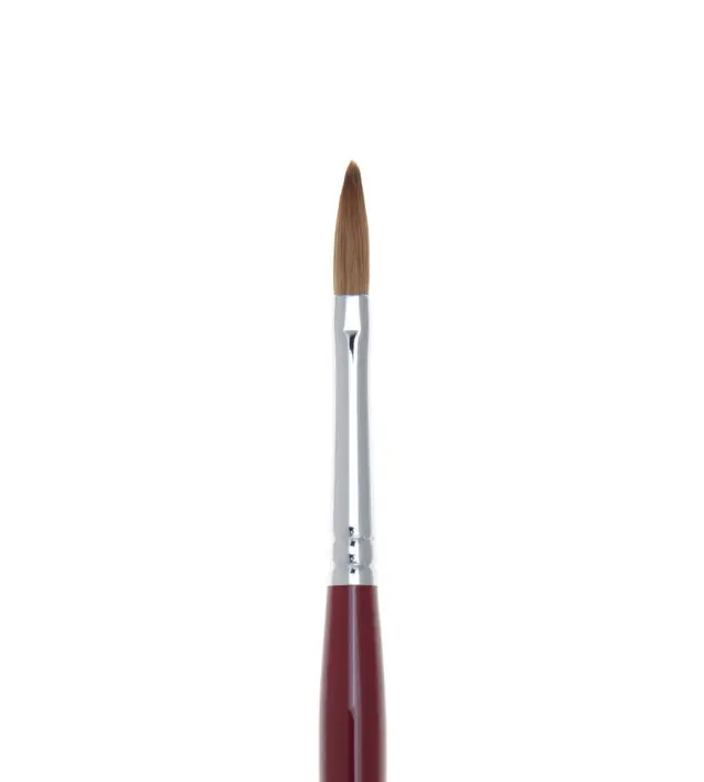 Pincel Roubloff AK33R-4 Kolinsky Siberiano para Acrílico, Acrygel y Polygel