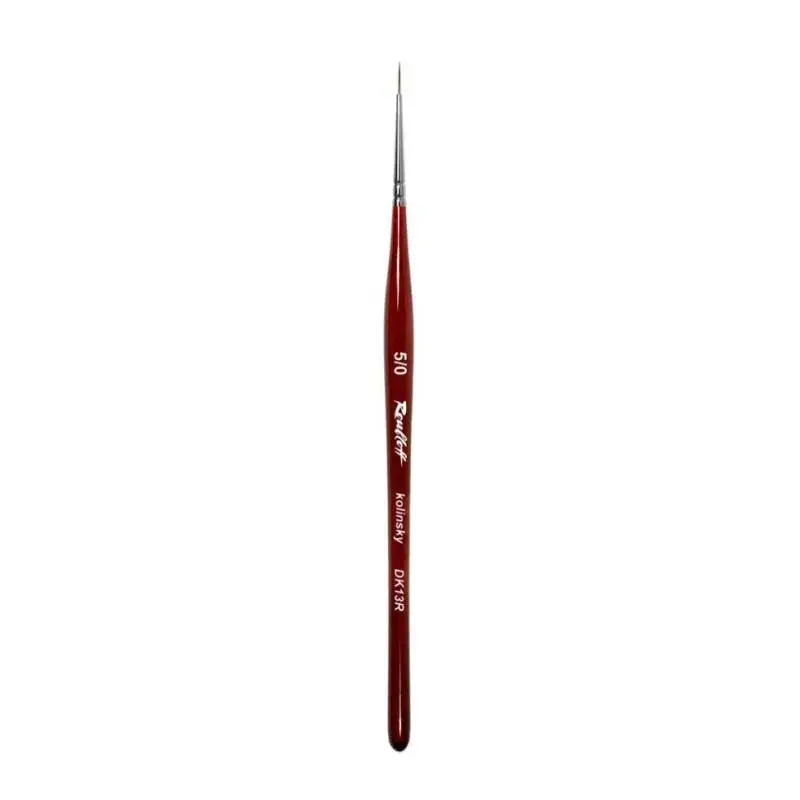 Pincel Roubloff DK13R-5/0 Kolinsky para Nail Art y Detalles Finos