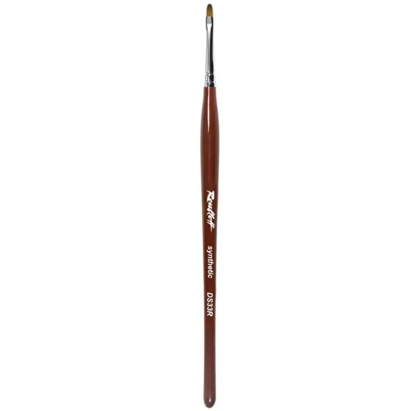 Pincel Roubloff DS33R-2 Ovalado para Gel y One Stroke Profesional