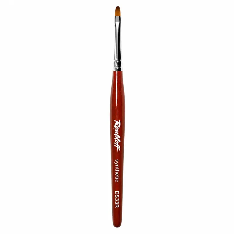 Pincel Roubloff DS33R-3 Ovalado para Gel y One Stroke Profesional (Copia)
