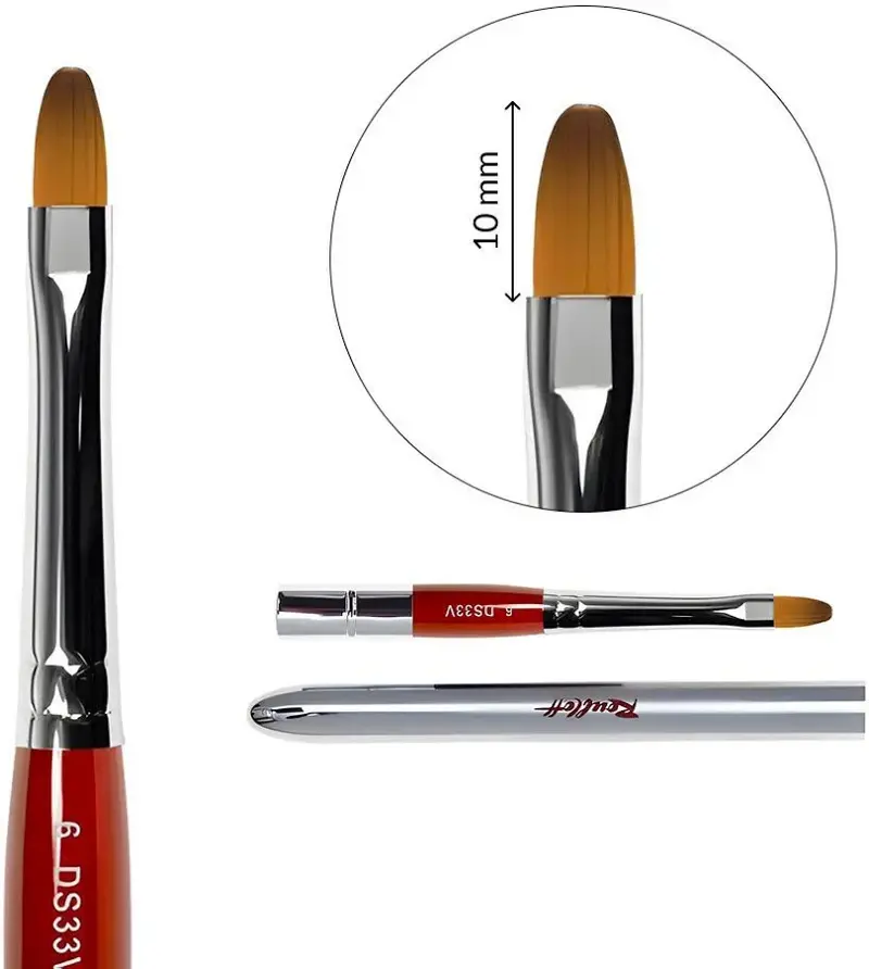 Pincel Roubloff DS33V-6 para Builder Gel Nº6 | Travel