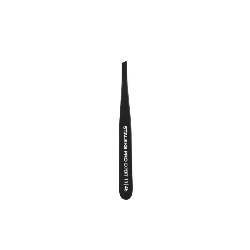 Pinza para Cejas Expert 11/4b Black - Staleks