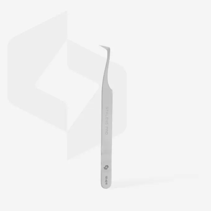 Pinzas para extensiones de pestañas Expert 41-6 Staleks