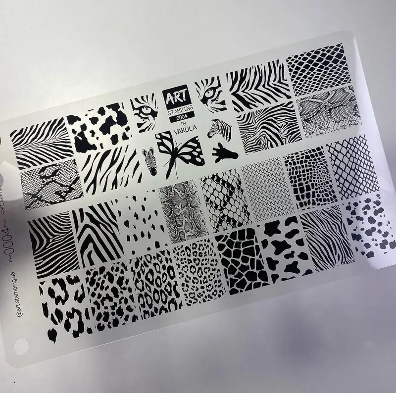 Placa Art Stamping by Vakula 0004