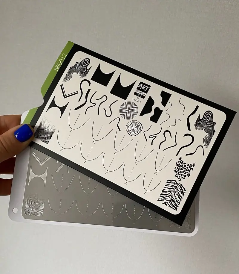 Placa Art Stamping by Vakula 0012