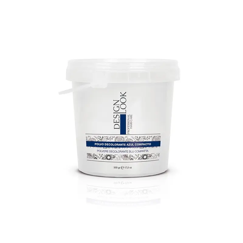 POLVO DECOLORANTE COMPACTO AZUL DESIGN LOOK 500GR