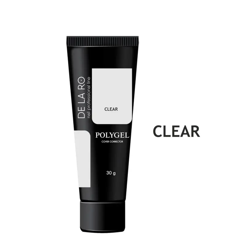 Polygel CLEAR - 30gr DE LA RO