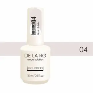 Polygel líquido Caramelo 04 – 15ml DELARO