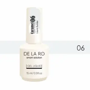 Polygel líquido Caramelo 06 – 15ml DELARO