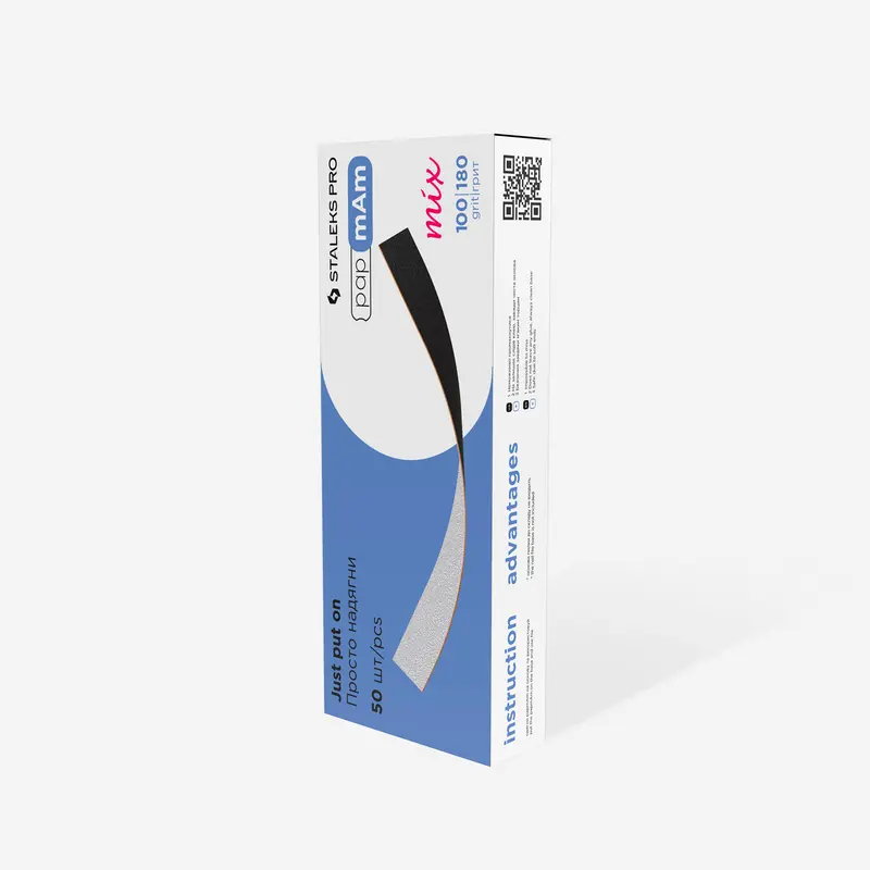 Recambios desechables doble Papmam Mix EXPERT 22 100/180 grit (50 un.)