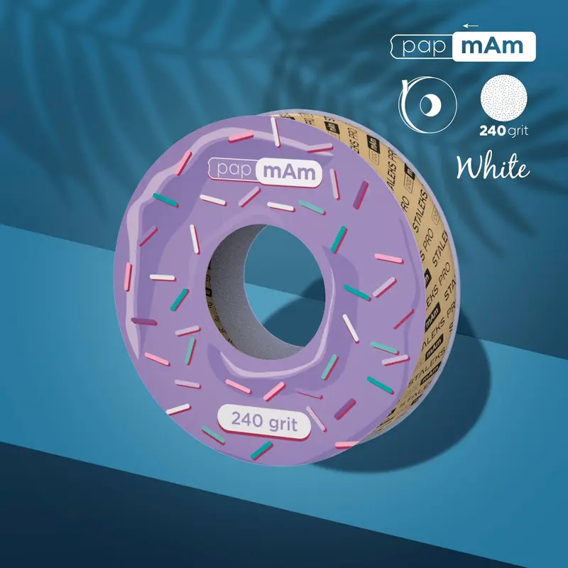 Repuesto de lima de uñas Bobbinail Staleks Pro Expert, grosor 240