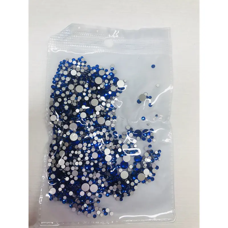 Rhinestones zafiro