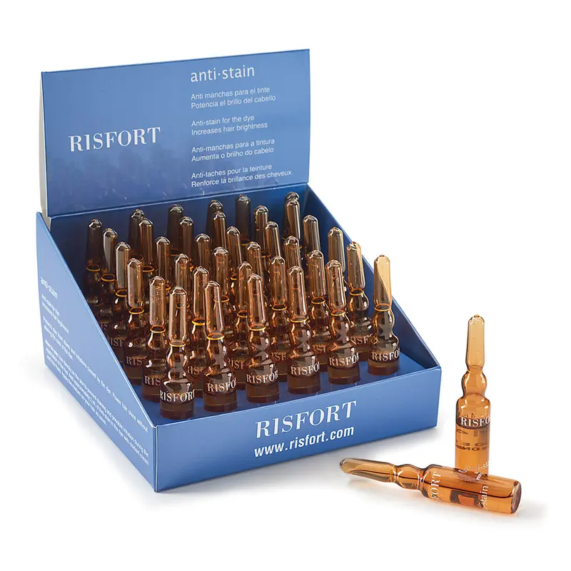 Risfort Aceite Protector Anti Manchas por Coloracion Ampollas - Caja 36 uds