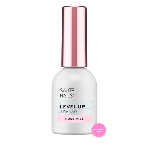 Rose Mist BiB Level Up Saute Nails 8 ml.