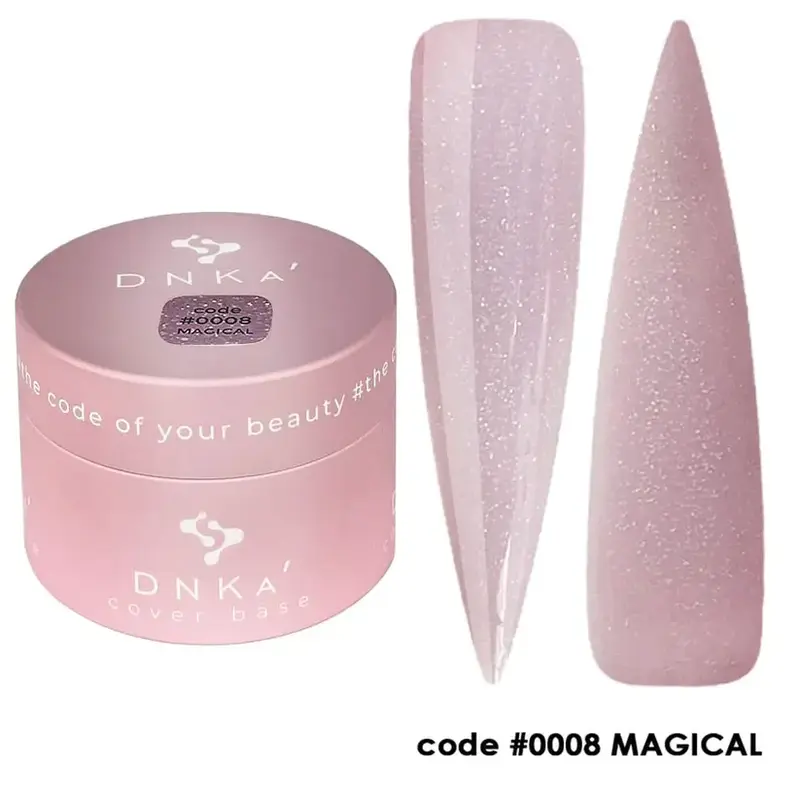 Rubber Base French DNKa #0008 Magical 30 ml — Cobertura French