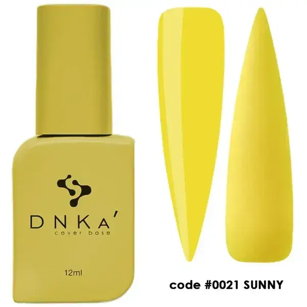Rubber Base French DNKa #0021 Sunny 12 ml — Cobertura French
